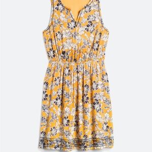 Market & Spruce size 2X yellow and blue floral